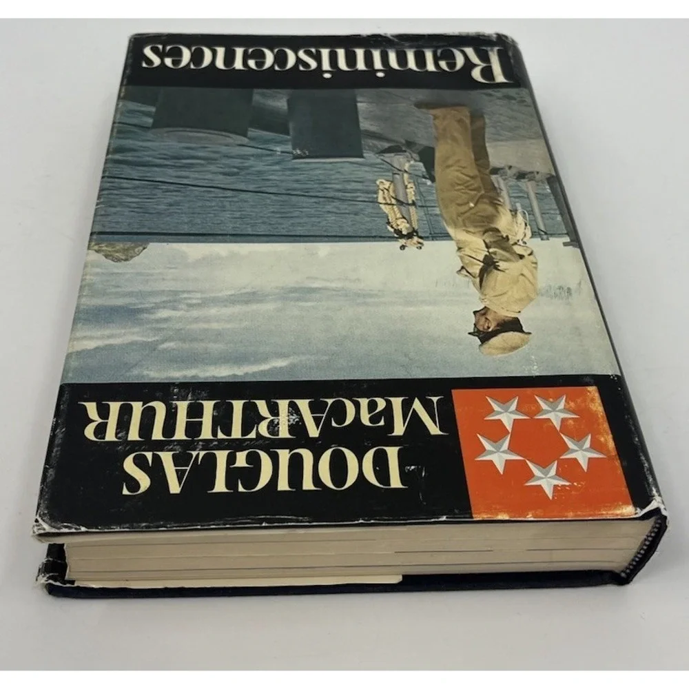 Douglas MacArthur Reminiscences 1st Edition 1964 Hardcover Dust Jacket